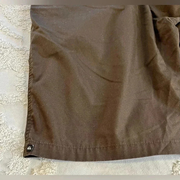 Quicksilver Boarding Apparel Men's Brown Casual Chino Shorts - Picture 5 of 6